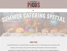 Tablet Screenshot of picos.net